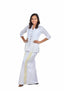 Ladies White Lungi Dress