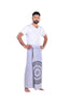 Unisex Printed Linen Sarong