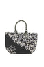 Bathik handbag - Black and white